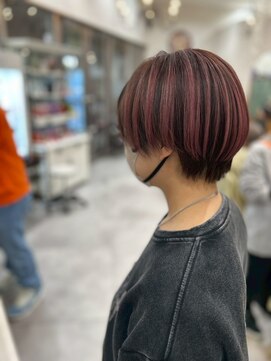 ヘアーワークス ボナ(HAIR WORKS bona.) レディース　ショート