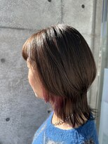 ニコ(NICO by KENJE)&nbsp;ボブウルフ/カカオチェリーブラウン