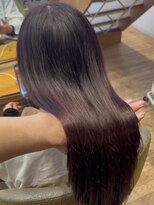 バイオレット 表参道店(Violet)&nbsp;ラベンダーグレーミディアムレイヤーピンクミルクティーベージュ