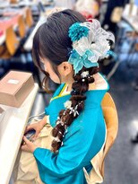 オリー 掛川大坂店(OLY) 卒業式ヘアセット/編みおろし/ヘアセット