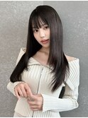 ブリーチなし/韓国風巻/レイヤーカット/髪質改善/縮毛矯正/銀座