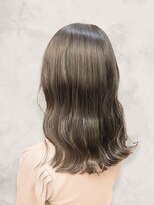ジゼル 前橋(Giselle) 韓国風くびれヘア×透明感オリーブグレージュ春色春カラー