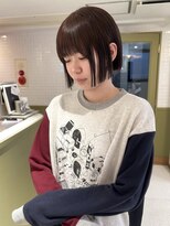 エミィ(emme)&nbsp;ミニボブ×チョコレートブラウン