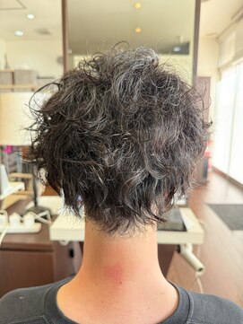 ヘアーショップ エヌアンドエー 幸手店(hairshop N&A) 色気と抜け感を演出する波巻きスパイラルパーマ