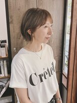 モク(moku.)&nbsp;あごラインボブ　細かめハイライト