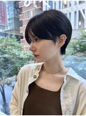 大人のショート/レイヤー/顔周り/ショート/ボブ/銀座駅