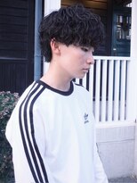 ダスティ穂高店&nbsp;シャドウパーマ_メンズパーマ_ メンズカット