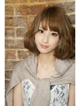 ヘアサロンエム 渋谷店(HAIR SALON M) シフォンカールボブ