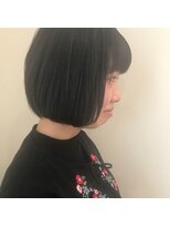ヘアー アエル(hair AER)&nbsp;あごラインのボブ