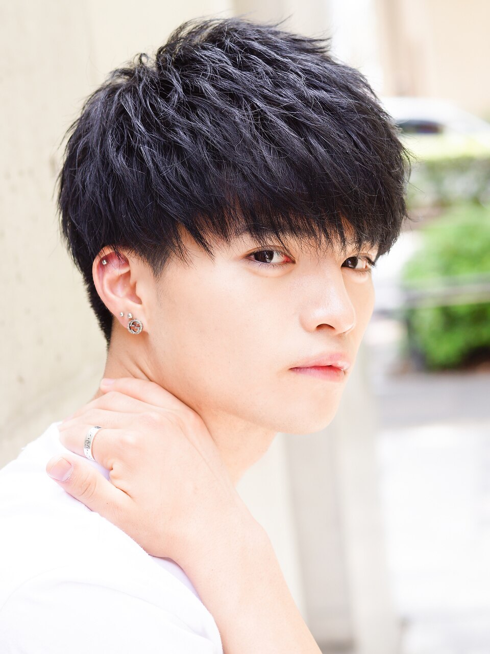 ナチュラル ツーブロック マッシュ：L039463964｜ホットペッパー