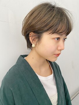 ソイ 下北沢(soi) 耳掛けショート カーキ