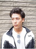 【アップバング】ツーブロック×ルーズオールバックショート2