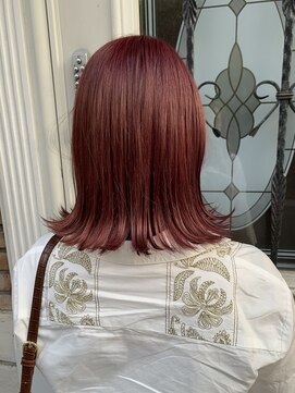 ロイジー(roijir) 【roijir 表参道】派手カラー☆ワインレッド