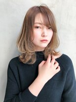 アイティー バイ アルバム 中野店(IT by ALBUM)&nbsp;ワンカールレイヤー_くびれミディイヤリングカラー_8372