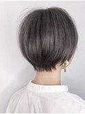 大人可愛いショートボブ