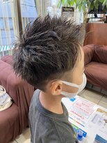 クオリス 上板橋店(QUALIS) 無造作束感スパイキーヘア【チャイルドカット】