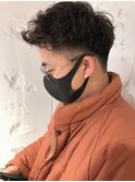 《長谷川愛》ソフトモヒカン刈り上げアップバングレイヤー束感
