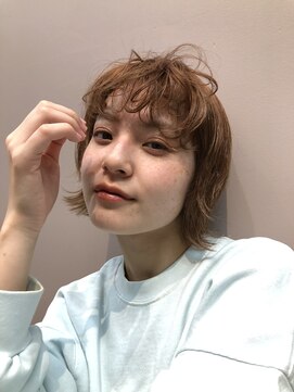 ココ 西葛西南口店(COコ) 前髪くるくるオレンジボブ♪