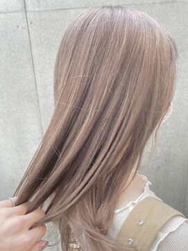 ペレ 渋谷(PELE) K56_ミルクティーベージュ ブリーチ1~2回