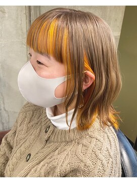 ガルボ ヘアー(garbo hair) #ガルボ#ハイトーン#エクステ#ブリーチ#髪カリスマ#10代#20代