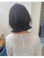 丸顔さん向け♪くびれヘア♪by Noa