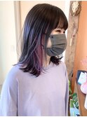 インナーカラー×パープル