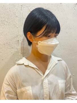 エイト 福岡天神店(EIGHT fukuoka) ショートブルーブラック