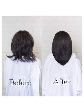 ギリア(Gillia) 艶髪ミディ