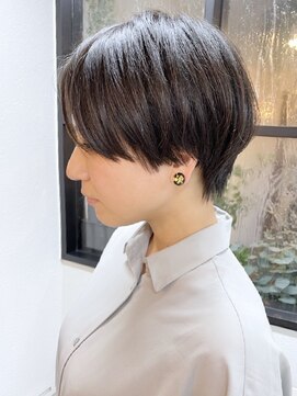 ニット 銀座(knit) 《knit銀座》大人可愛い刈り上げ20代30代40代ハンサムショート