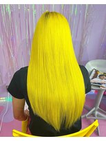 ヘアサロン トミー(Hair salon TOMMY) ネオンイエローカラー