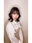 韓国 前髪カット 前髪 暗髪 カラー ショート ボブ ミディアム