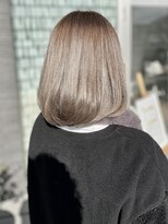 フレイムスヘアデザイン(FRAMES hair design)&nbsp;イルミナカラーで透明感グレージュカラー♪