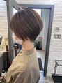 ニューモヘアー 立川(Pneumo hair) ショート、ショートボブには透明感カラーが相性◎