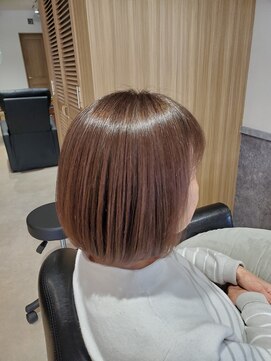 マナワ(manawa) 白髪ぼかし×ミルクティベージュ