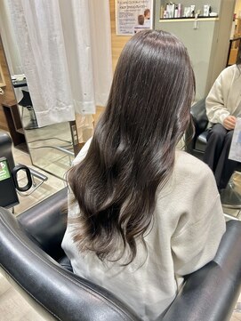 ソワン ドゥ ブレス フラン 東花園店(soin de brace Fran) メルティ―カラー/フェミニンロング/韓国ブリーチなし/髪質改善