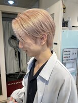 テトラ バイ ネオリーブ 横浜西口店(tetra by neolive)&nbsp;横浜★ハイトーンメンズピンクシルバー