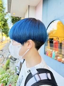 エシェル 平塚店(echelle) グラデーションブルー