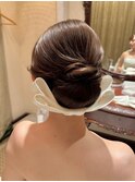 シンプルシニヨン