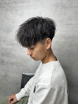 ネクスト 静岡店(NEXT) MEN'S HAIR/ダークアッシュ/ニュアンスパーマ/韓国マッシュ
