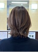 30代40代50代大人外ハネレイヤーカット髪質改善酸性ストレート