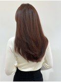 7トーン　カカオブラウン　髪質改善　レイヤーカット