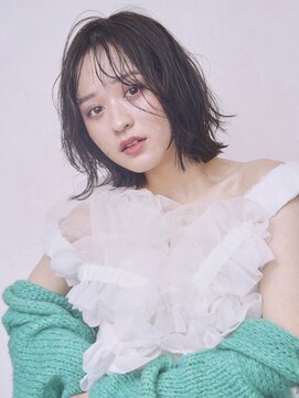 エンクス(enx) レイヤーボブ×ニュアンスカール