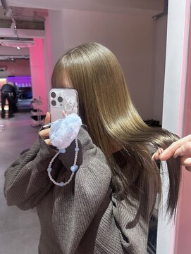 ダズリングディア(Dazzling Deer) グレージュ/ベージュ/メルティカラー/レイヤーカット