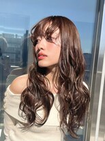 コーゾーギンザ 上野御徒町店(KOZO GINZA) ウェーブパーマ/カーリーヘア/ウォームベージュ/20代30代