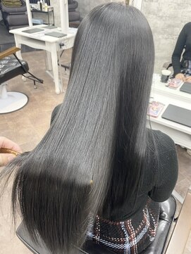 ハーシーバイアポロ 相模大野(HERSHE by apollo) 髪質改善縮毛矯正,レイヤー,縮毛矯正,白髪ぼかしハイライト.白髪