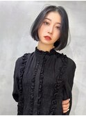 ショート ボブ インナーカラー 韓国風5611