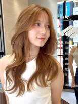 パルス ヨコハマ(PULSE yokohama)&nbsp;横浜ミディアムウルフレイヤーロングハッシュカットくびれヘア