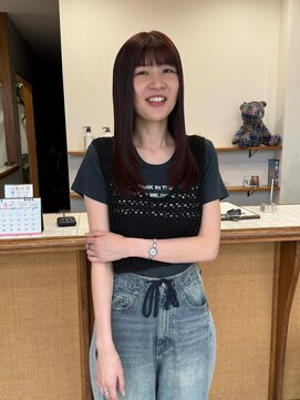 イット(it.) 【 miku 】レイヤーカット × 暖色カラー