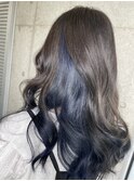 インナーカラーハイトーン艶髪
