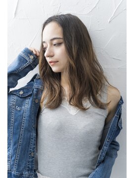 ヘアーアンドメイク グリーン(hair&make green) ミルクティーロング